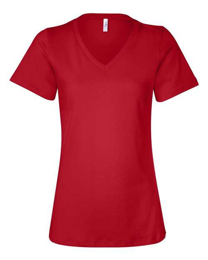 BELLA + CANVAS Women’s Relaxed Jersey V-Neck Tee 6405