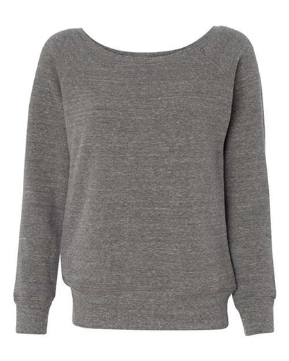 BELLA + CANVAS Women’s Sponge Fleece Wide Neck Sweatshirt 7501