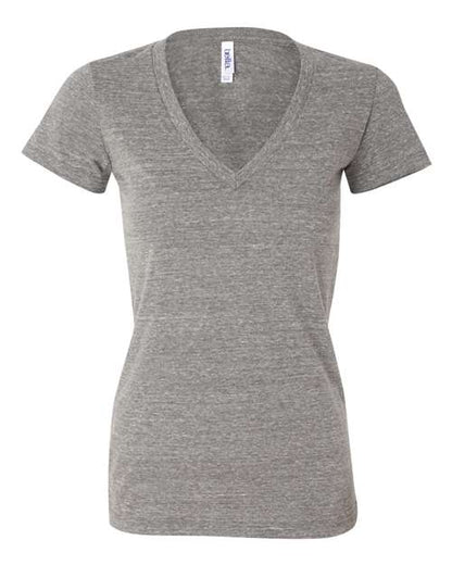 BELLA + CANVAS Women’s Triblend Deep V-Neck Tee 8435