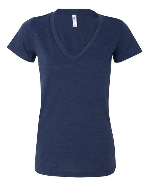 BELLA + CANVAS Women’s Triblend Deep V-Neck Tee 8435