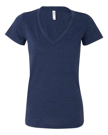 BELLA + CANVAS Women’s Triblend Deep V-Neck Tee 8435