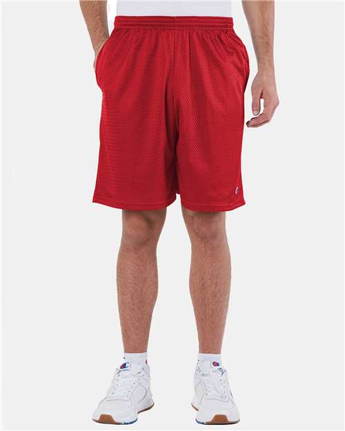 Unisex Polyester Mesh 9" Shorts with Pockets