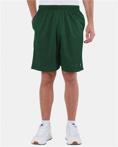 Unisex Polyester Mesh 9" Shorts with Pockets