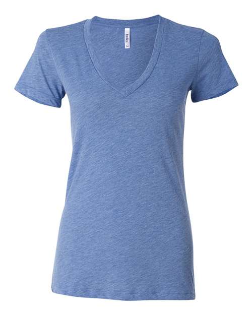 BELLA + CANVAS Women’s Triblend Deep V-Neck Tee 8435