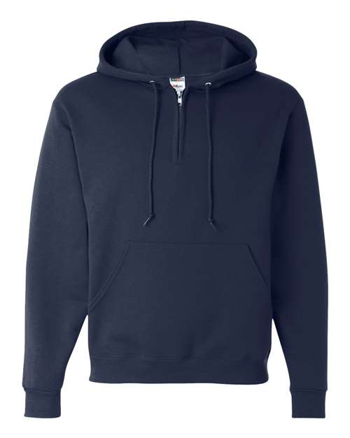 NuBlend® Quarter-Zip Hooded Sweatshirt