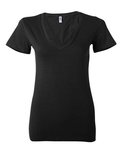 BELLA + CANVAS Women’s Jersey Deep V-Neck Tee 6035