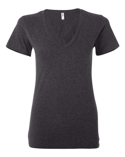 BELLA + CANVAS Women’s Jersey Deep V-Neck Tee 6035