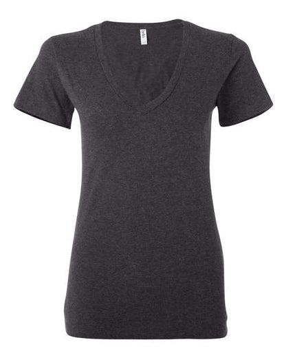 BELLA + CANVAS Women’s Jersey Deep V-Neck Tee 6035