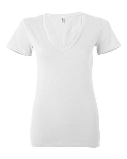 BELLA + CANVAS Women’s Jersey Deep V-Neck Tee 6035