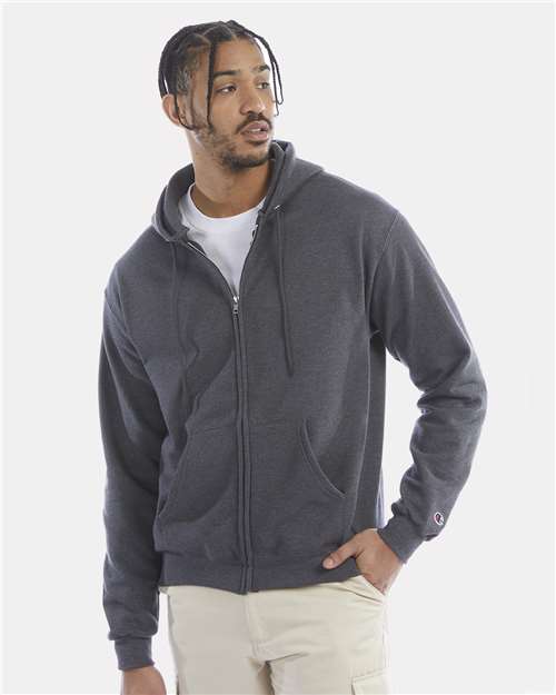 Unisex Powerblend® Full-Zip Hooded Sweatshirt
