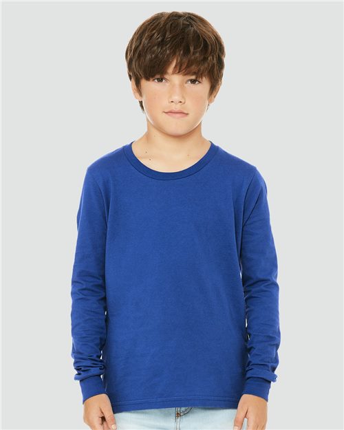 BELLA + CANVAS Youth Jersey Long Sleeve Tee 3501Y