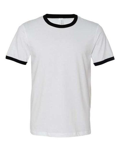 BELLA + CANVAS Men's Jersey Heather Ringer Tee 3055