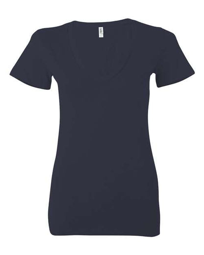 BELLA + CANVAS Women’s Jersey Deep V-Neck Tee 6035