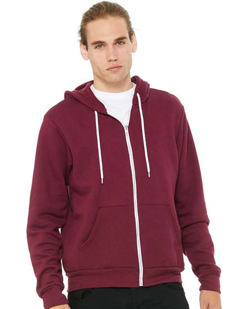 Sponge Fleece Full-Zip Hoodie - 3XL