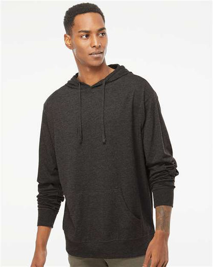 Independent Trading Co. Unisex Lightweight Hooded Pullover T-Shirt SS150J