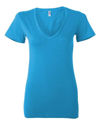 BELLA + CANVAS Women’s Jersey Deep V-Neck Tee 6035