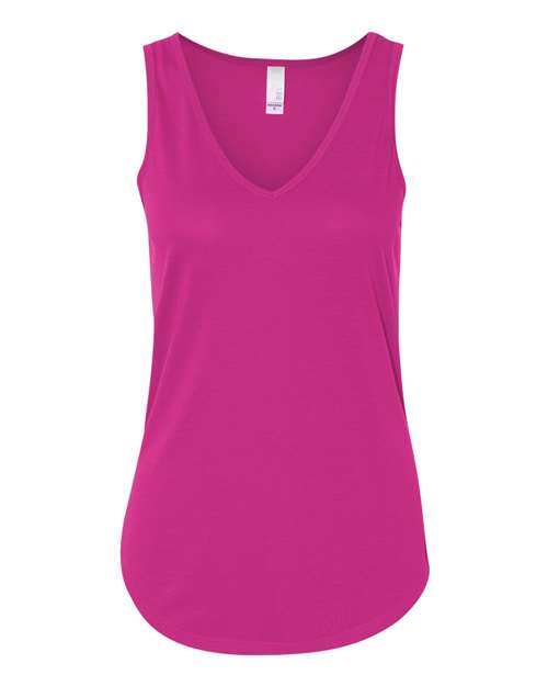 BELLA + CANVAS Women's Flowy V-Neck Tank 8805