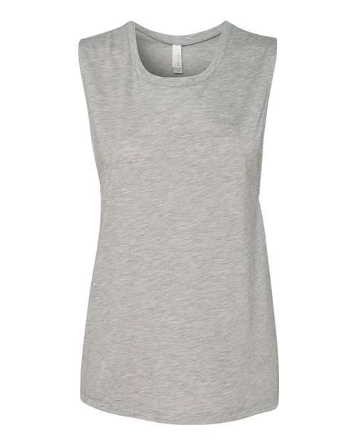 BELLA + CANVAS Women's Flowy Scoop Muscle Tank 8803