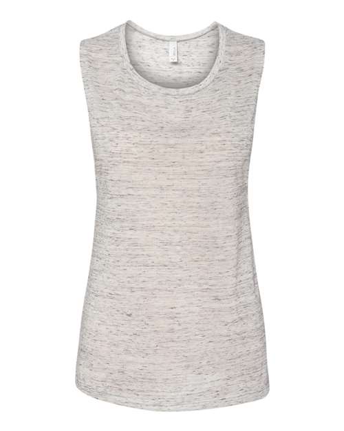 Women's Flowy Scoop Muscle Tank - L