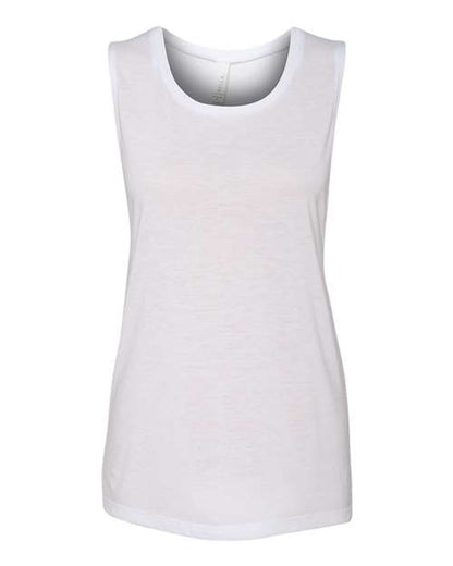 BELLA + CANVAS Women's Flowy Scoop Muscle Tank 8803