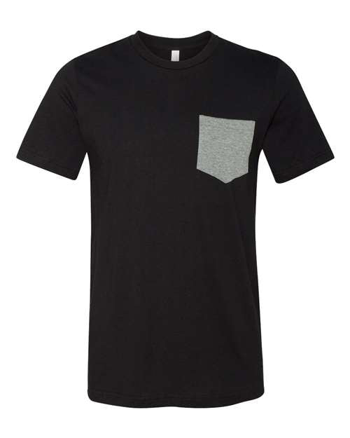 BELLA + CANVAS Men's Jersey Pocket Tee 3021