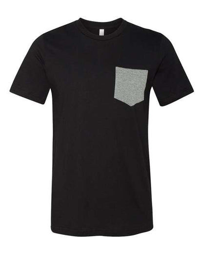 BELLA + CANVAS Men's Jersey Pocket Tee 3021