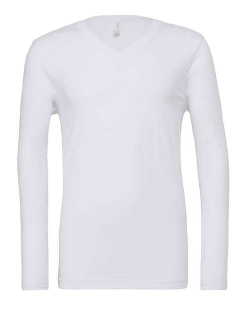 BELLA + CANVAS Unisex Long Sleeve V-Neck Tee 3425