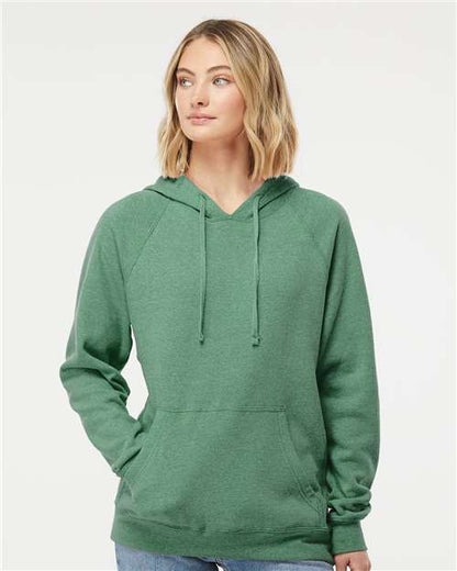 Independent Trading Co. Unisex Special Blend Raglan Hooded Sweatshirt PRM33SBP