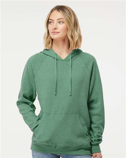 Independent Trading Co. Unisex Special Blend Raglan Hooded Sweatshirt PRM33SBP