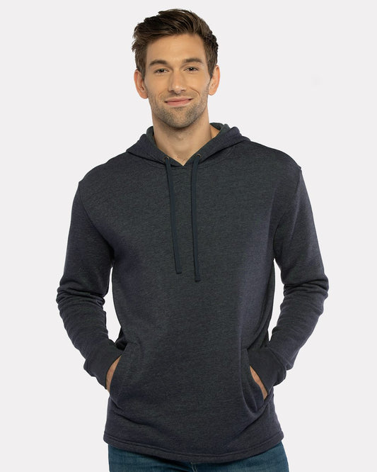 Next Level Unisex Malibu Welt Pocket Hooded Sweatshirt 9300