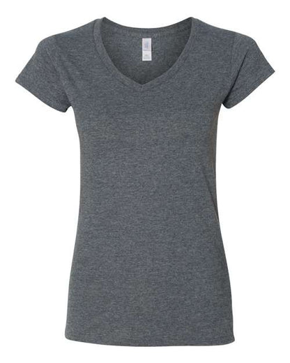 Gildan Women's Softstyle® V-Neck T-Shirt 64V00L