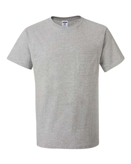 Dri-Power® 50/50 Pocket T-Shirt - L