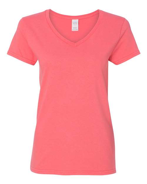 Gildan Women's Heavy Cotton™ V-Neck T-Shirt 5V00L
