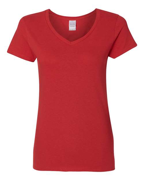 Gildan Women's Heavy Cotton™ V-Neck T-Shirt 5V00L