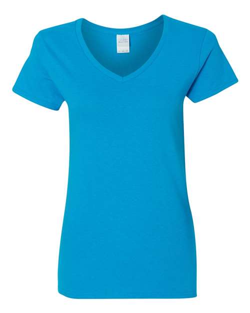 Gildan Women's Heavy Cotton™ V-Neck T-Shirt 5V00L