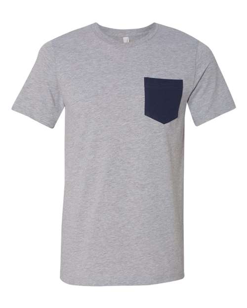 BELLA + CANVAS Men's Jersey Pocket Tee 3021