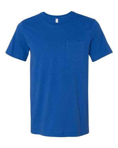 BELLA + CANVAS Men's Jersey Pocket Tee 3021
