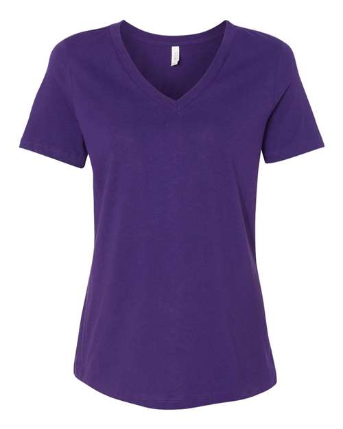 BELLA + CANVAS Women’s Relaxed Jersey V-Neck Tee 6405