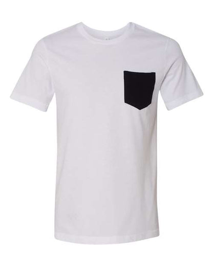 BELLA + CANVAS Men's Jersey Pocket Tee 3021