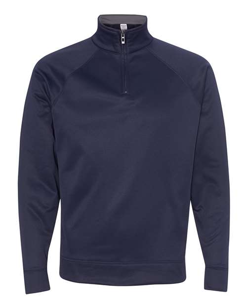 Dri-Power® Sport Quarter-Zip Cadet Collar Sweatshirt