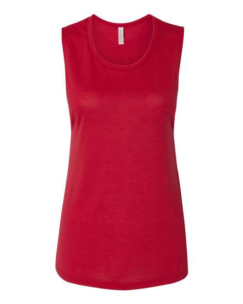 Women's Flowy Scoop Muscle Tank - M