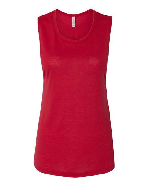 BELLA + CANVAS Women's Flowy Scoop Muscle Tank 8803