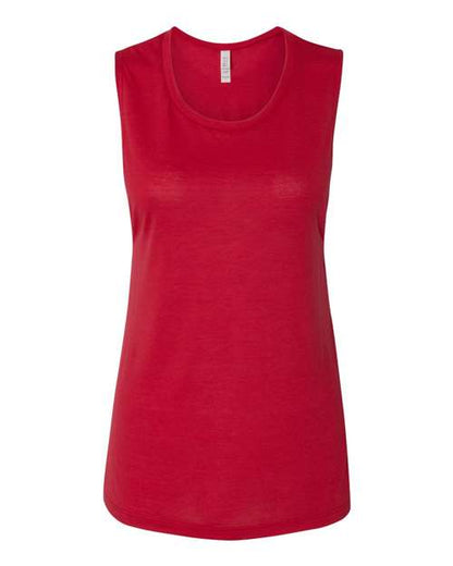 BELLA + CANVAS Women's Flowy Scoop Muscle Tank 8803