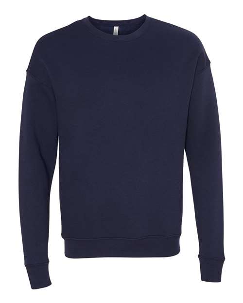 Sponge Fleece Drop Shoulder Crewneck Sweatshirt - L