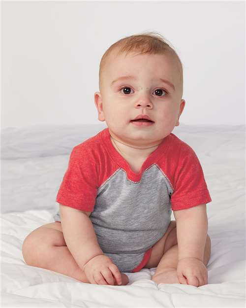 Infant Baseball Fine Jersey Bodysuit