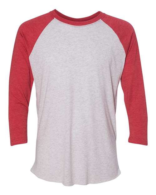 Triblend Three-Quarter Raglan T-Shirt - 3XL