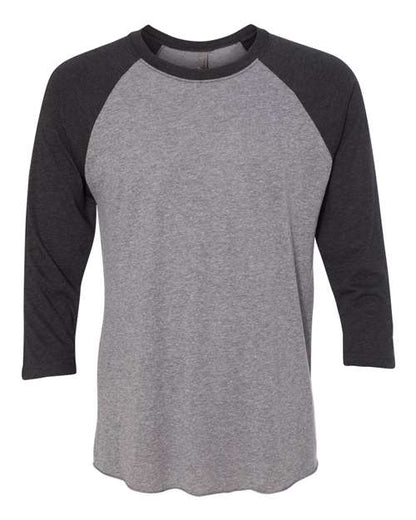 Triblend Three-Quarter Raglan T-Shirt - XL