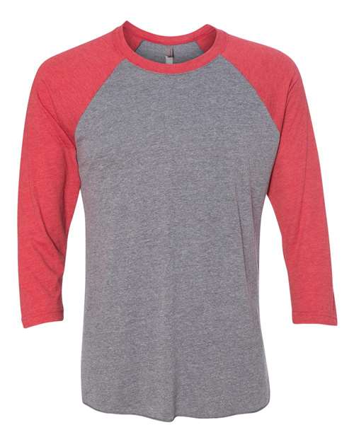 Triblend Three-Quarter Raglan T-Shirt - XL