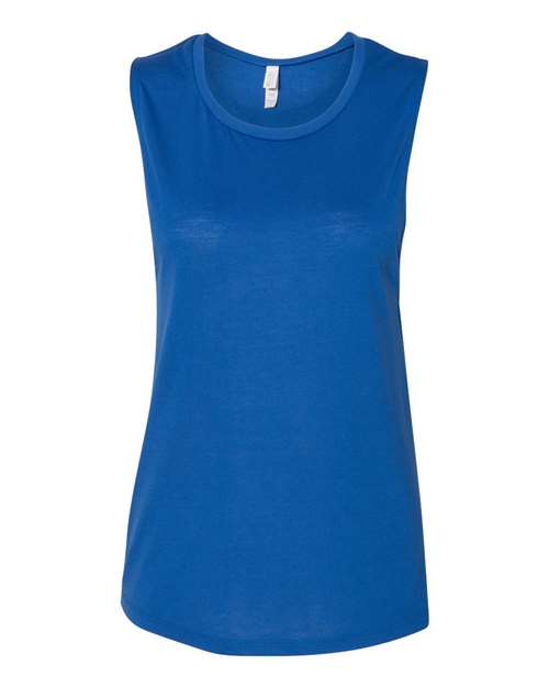 Women's Flowy Scoop Muscle Tank - M