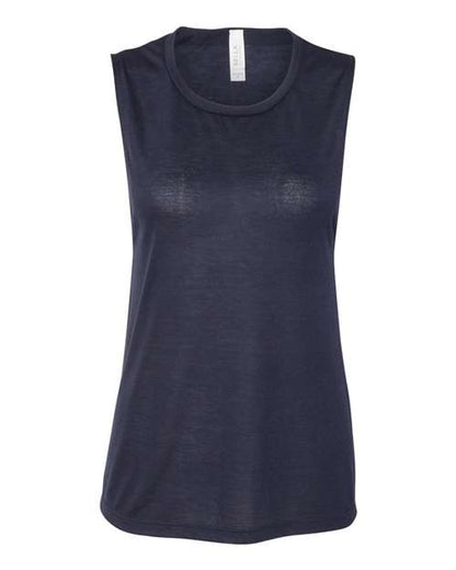 BELLA + CANVAS Women's Flowy Scoop Muscle Tank 8803